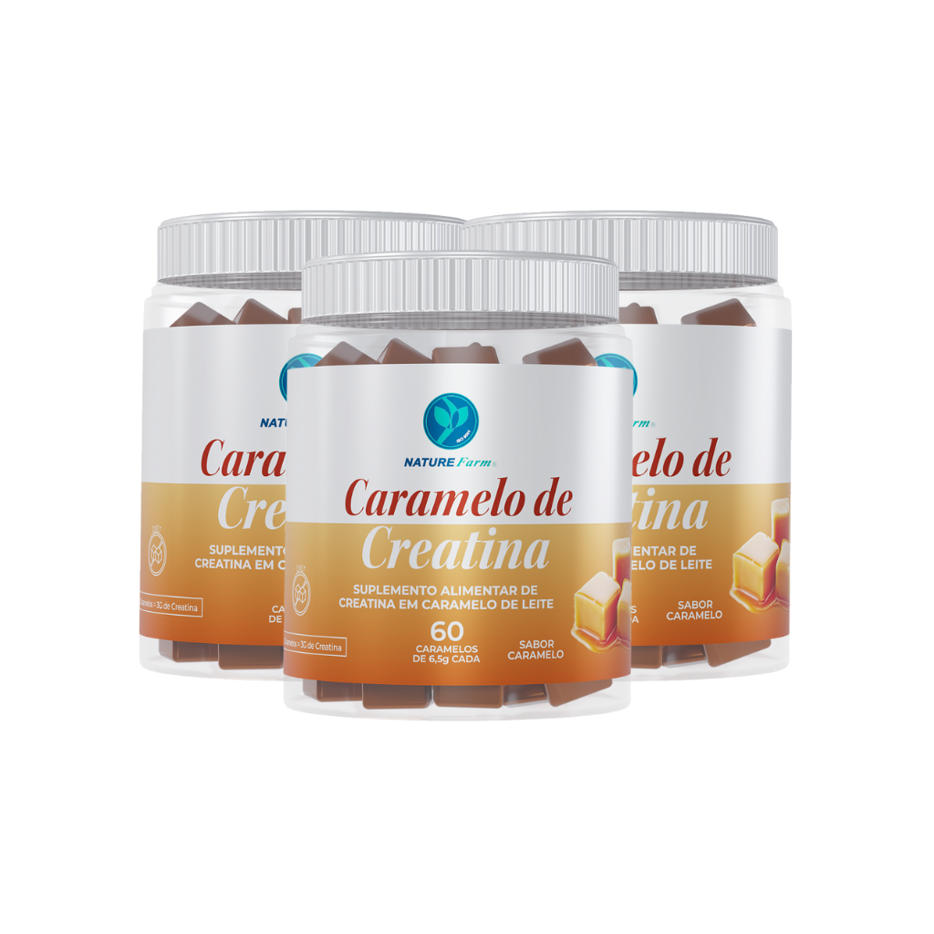 Combo 3 Caramelo de Creatina
