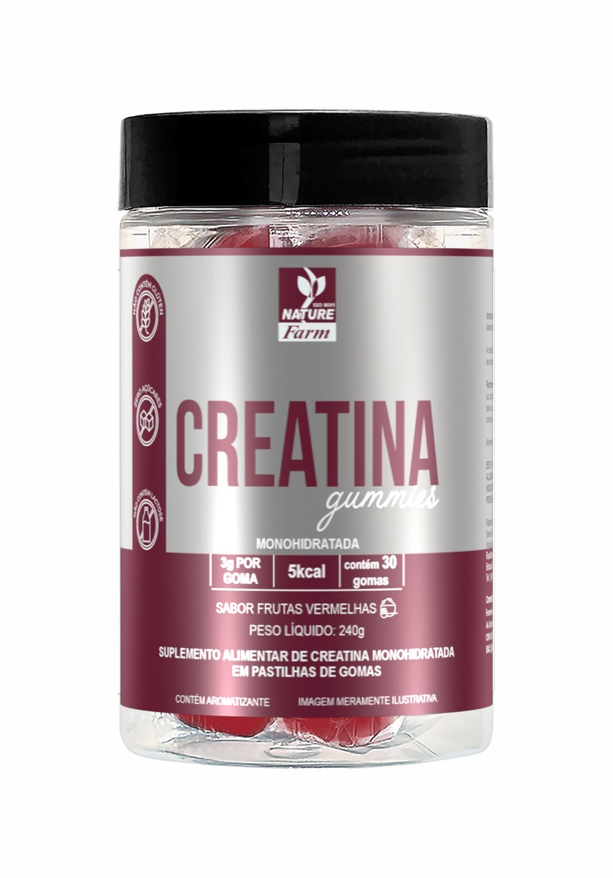 Creatina Gummies - Frutas Vermelhas