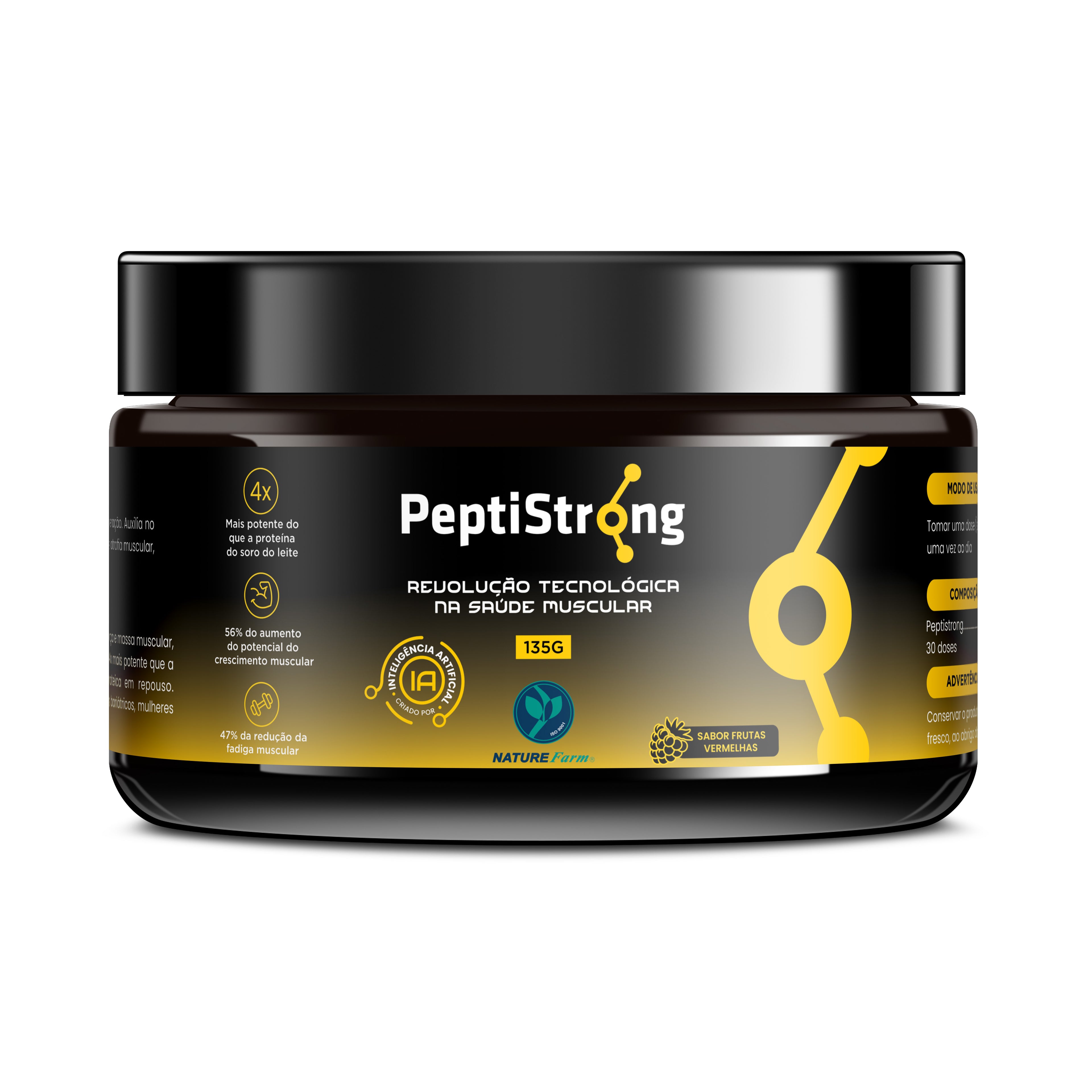 PeptiStrong - Sabor Frutas Vermelhas